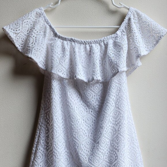 Lilly Pulitzer White La Fortuna Gypsea Lace Dress XS - Picture 7 of 15